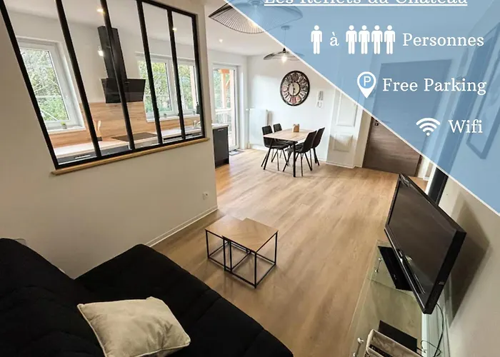 Les Reflets Du Chateau - Parking Gratuit - Cosy & Moderne - Route Des Vins Apartment *